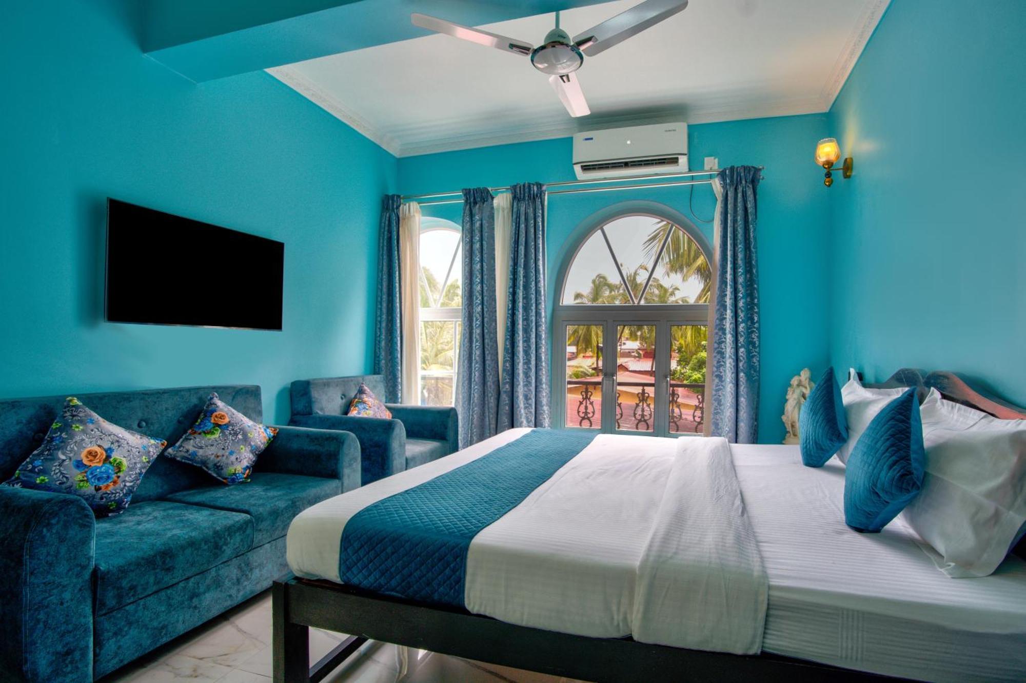 Candolim Beach White Residency Baga Ngoại thất bức ảnh