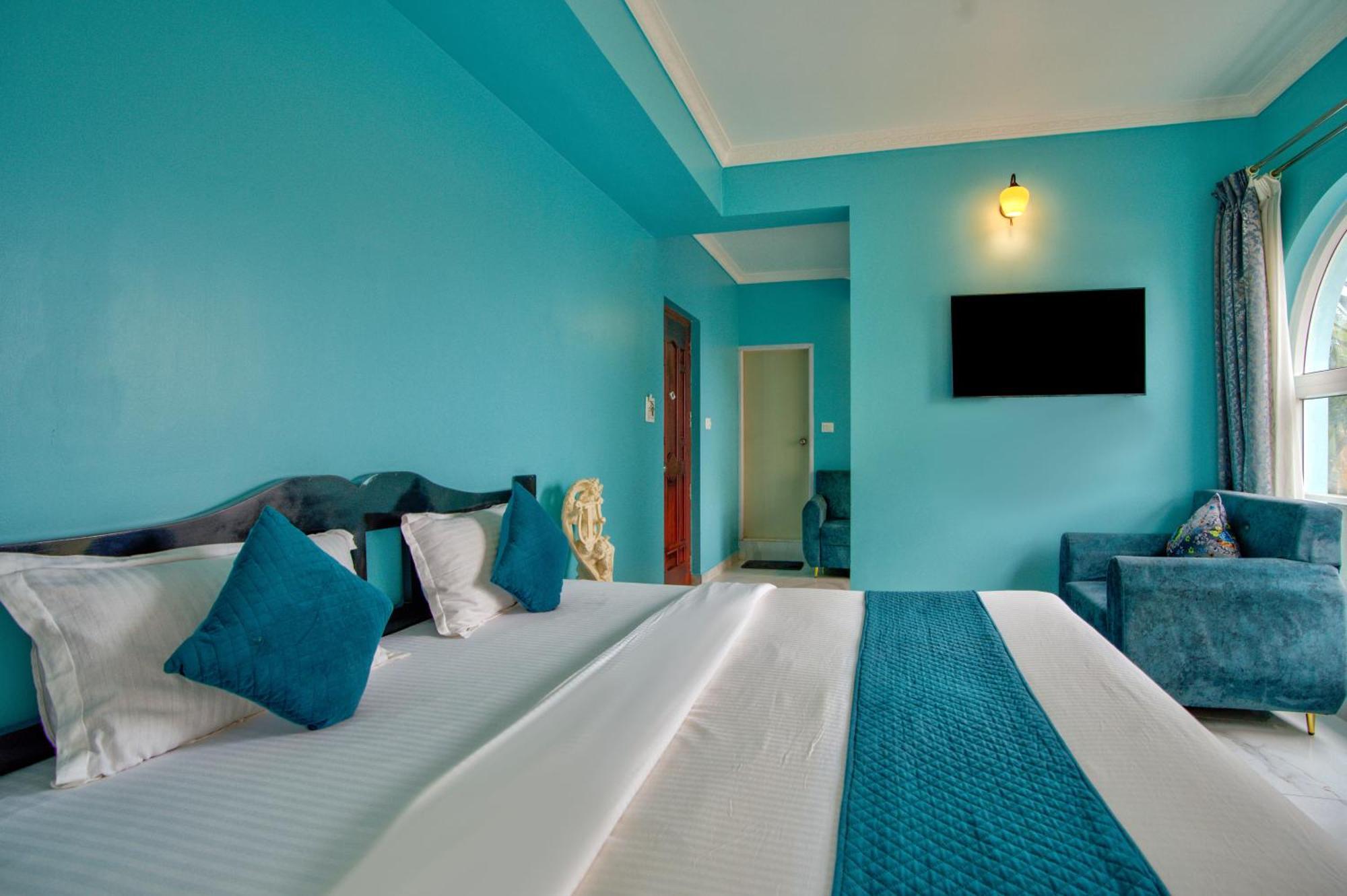 Candolim Beach White Residency Baga Ngoại thất bức ảnh