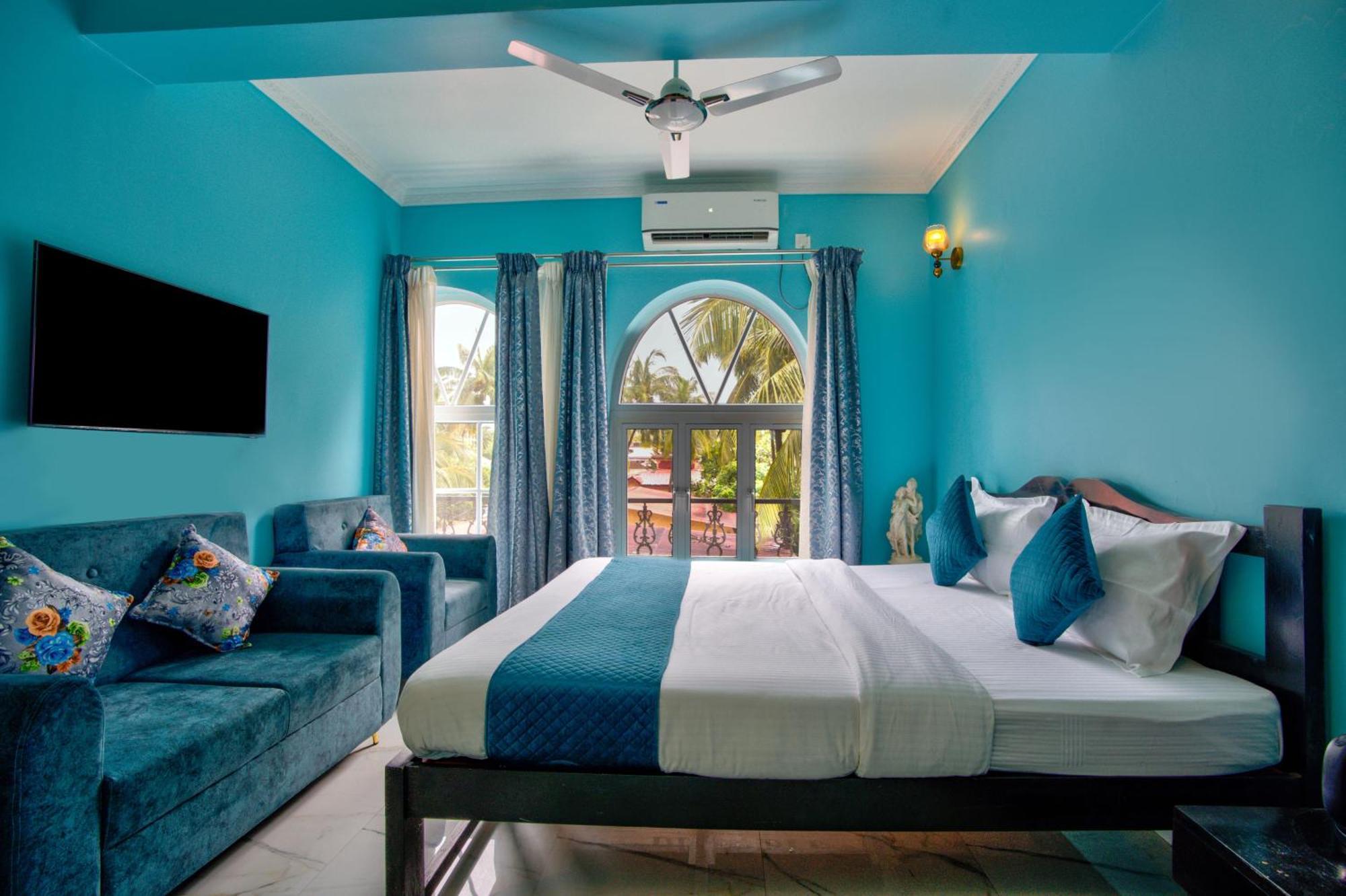 Candolim Beach White Residency Baga Ngoại thất bức ảnh