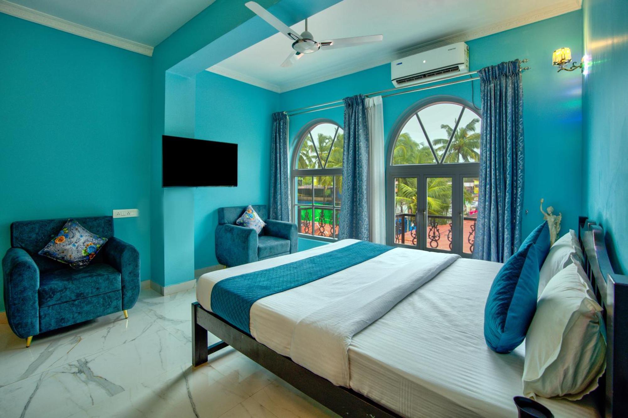 Candolim Beach White Residency Baga Ngoại thất bức ảnh
